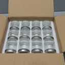 24 Pack 8 oz Mason Jars with Regular Lids - Mini Glass Clear Mason Jars, Small Half Pint Canning Jars with Airtight Lids for Jam, Honey, Baby Foods, Overnight Oats, Party Favors