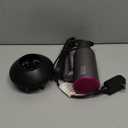 LEBENLANG Ionic Hair Dryer, 1875W - Foldable, Portable, Compact, Mini, Travel, Diffuser, Curly Hair (Grey/ Pink)