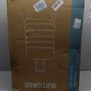 Sweetcrispy 28 Inch Checked Luggage, Suitcase with Spinner Wheels