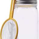 Jarware Firefly Catcher Kit for Regular Mouth Mason Jars, Yellow