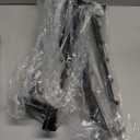 6 Pack 6 Ball Waterfall for Grid Wall, 15.8 Inch Waterfall Hooks, Black Gridwall Hooks, Heavy Duty Grid Panel Pegs for Clothing Retail Shirt, GridWall Accessories