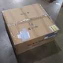 42 inch Crystal Ceiling Fan with Lights and Remote Control Brown Finish, Modern Chandeliers Ceiling Fans with Retractable Blade 3 Color 3 Speed LED Fandelier for Dining Room Living Room