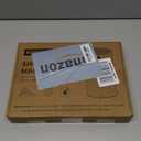 2Pcs Shoe Washing Machine Bag, Sneaker Laundry Bag for Washing Machine, Extra Long and Thick Microfibre Fluff, Reusable for Washer and Dryer (2pcs, White) (BAISE01)