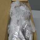 Wesiti 12 Pack Acrylic Picture Frames 5 x 7 Inches Floating Acrylic Photo Frame Clear Wall Mount Frameless with Metal Standoff for Christmas Home Artwork Display