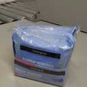 Neutrogena Makeup Remover Wipes Micellar Alcohol-Free Face Towelettes Remove Waterproof Mascara & Oil, Compostable 100% Plant-Based Cloth, Dermatologist & Ophthalmologist Tested, Twin Pack 2 x 25 ct