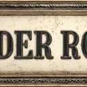 Vintage Tin Sign Retro Metal Powder Room Signs for Home Decor Stylish Wall Art Plaques Gift for Bathroom Kitchen and Gothic Wall Decor 4x16 Inch