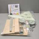 Beright Wooden Baby Walker Push and Pull Learning Activity Walker Kids Activity Toy Multiple Activities Center Develops Motor Skills & Stimulates Creativity(Green)