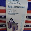 Insulated,Cooler Bag,HOT or COLD
4-6 hrs, holds 24+cans