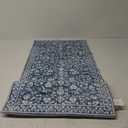 Blue Washable Rug Set of 1  2x6 Entryway Rug and Runner, Soft Modern Non-Slip Rugs for Kitchen