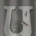 AOCEAN 10 Inch White Big Wood Letters, Unfinished Wooden Letters for Wall Decor Decorative Standing Letters Slices Sign Board Decoration for Craft Home Party Projects (U)