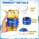 Blue and White Graduation Cups 2026, 48 Pack 16 oz Class of 2026 Plastic Cups, Disposable Grad Party Drinkware for High School College Celebrations