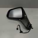 Gloss Black Driver Side Mirror 3 Pins Compatible with 2017-2022 Trax w/Manual Folding and Power Glass GM1320578 (Left)