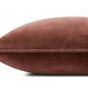 Loloi Chris Loves Julia Liza Cinnamon 13" x 21" Cover w/Poly Pillow