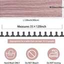 12 Pack 10Ft Cheesecloth Table Runner 35x120 Inch Boho Gauze Rustic Cheese Cloth Long Romantic Table Runner for Wedding Bridal Shower Birthday Party Table Decor (Dusty Pink)