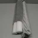 fowong Door Draft Stopper for Bottom of Door 30" Adjustable Noise Blocker Reduce Cold Air, Soundproofing Sweep Seal Large Gap up to 1.7", Easy to Install, Grey (Gray)