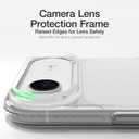 AMAZINGthing for iPhone Air [Titan Pro Case], Designed for MagSafe Accessories, 12FT Drop Proof, Magnetic Phone Cover, Military Grade Protection, Anti Yellowing, Transparent, Clear