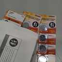 40 Pack CR2032 Batteries, 3V Lithium Coin Battery for Small Electronic Devices, 5 Year Shelf Life