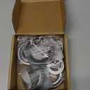 Trailer Bearing kit, Pack of 2 Trailer Axle Bearings Kit L68149 L44649 Fits for 1-3/8'' to 1-1/16'' 3500 Lbs Trailer Axle 1.719'' Grease Seal 10-19#84 Spindle (L44649 L68149 Pack of 2)