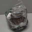 Kingsyard Squirrel Proof Suet Feeder, Cage Bird Feeders for Outdoors Hanging, All Metal, Double Suet Cake Capacity, Tray & Weatherproof, Brown