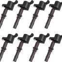 Ignition Coils Fits for Ford F150 F250 Expedition Lincoln Navigator 2008 2009 2010 2011 2012 2013 2014 Coil Packs 4.6 5.4 V8 Replaces DG521 FD509, 8L3Z12029A, Set of 8