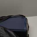 Pamo Babe Travel Foldable Portable Bassinet Baby Infant Comfortable Play Yard Crib Cot with Soft Mattress Breathable Mesh Walls, and Carry Bag Blue