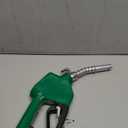 3/4 inch NPT Automatic Fuel Nozzle, Automatic Shut-Off Fuel Nozzle Fuel Refilling Tool with 3-Speed Padlock9-16 GPM,13/16Spout Max Flow Rate 16 GPM,Used For Gasoline, Diesel, Gas Pump Nozzle Green