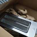 Mueller Ultra Toast Full Stainless Steel Toaster 4 Slice, Long Extra-Wide Slots for Bagels and Waffles, 6 Browning Levels, LED Display, Cancel/Defrost/Reheat Functions & Removable Tray, Kitchen Gadgets