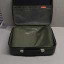 COLCASE Fireproof Document Folder, Hard Fireproof Waterproof Document Box with Lock Creative Hard-Shell Design Fireproof Document Box for Important Documents Certificates Laptop Passports Green