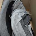 LAREX Baby Swing Infant Swing Electric Toddler Baby Rocker Portable for Newborn Boy Girl, 5 Sway Speeds with Remote Control, 10 Preset Melodies and Bluetooth, 0-6 Months Max 20 Lbs (Black)