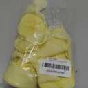 Yellow Ribbon 4Rolls Wavy Handmade Wide Ribbon for Gift Wrapping Craft Sewing 1-1/2 inch 1.5" x 40Yard Fabric Ribbon Flower Bridal Bouquets Party Wedding Decoration DIY Hair Bows Making
