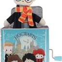 KIDS PREFERRED Harry Potter Jack-in-The-Box - Musical Toy for Babies Multi,6.5"
