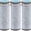 Brita Stream Pitcher Water Filter for Pitchers and Dispensers, BPA-Free, Replaces 1,800 Plastic Water Bottles a Year, Lasts Two Months or 40 Gallons, Includes 3 Filters