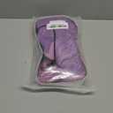 BERON 14" Women Girls Colored Short Curly Bob Wavy Purple Ombre Pink Shoulder Length Wig Body Wave Daily or Cosplay Hair Wigs