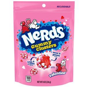 NERDS Valentine Candy, 226g, 2 Packs By 01/27