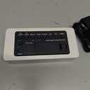 DreamSky Wooden Digital Alarm Clock for Bedroom - Desk Clocks for Living Room with Large Numbers, Dimmer, Loud Alarm for Heavy Sleepers with Volume Control, DST, Office Wood Decor (Plug in Clock) (Bamboo-white)