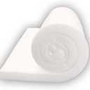 Foamy Foam High Density 5 inch Thick, 24 inch Wide, 24 inch Long Upholstery Foam, Cushion Replacement