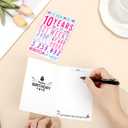 Gifts for 10 Year Old Beautiful Girl, 10 Year Old Girl Birthday Gifts, 10th Birthday Decorations Set of 6