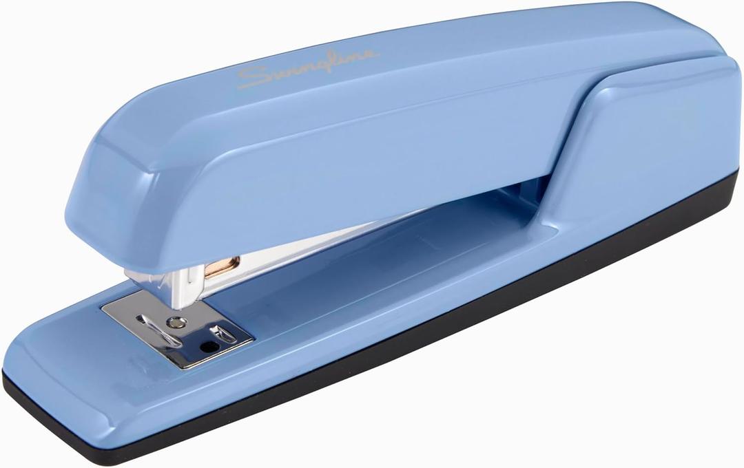 Swingline Stapler, 30 Sheet Capacity, 747 Business Stapler, Jam Free, Metal, Electric Blue (74722) (Pack of 1)