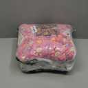 4 Pack Ultra Soft Dog Cat Bed Mat with Cute Prints Reversible Fleece Dog Crate Kennel Pad Cozy Washable Thickened Hamster Guinea Pig Pet Bed Mat for Small Animals(21 x 14 Inches,Vivid Color)