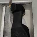 Girls Dress Shoes Closed Toe Chunky High Heels Ankle Strap Wedding Party Pump Shoes (4 Big Kid, Lovely Nubuck Black)