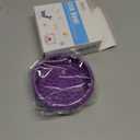 Slow Feeder,Cat Dog Help Slow Down Eating Speed Soft Silicone Rubber Cute Slow Feeder for Puppy/Cat/Dog (Purple, Large)