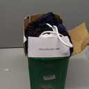 Heated Blanket Electric Throw, Soft Flannel Heating Blanket with 8 Hours Auto Off 10 Fast Heating Levels Machine Washable Sherpa Heated Blanket with Overheating Protection (Throw (50" x 60"), Navy)