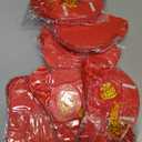 60 Pieces Red Chinese Lanterns Festival Lanterns Decorations for New Year, Spring Festival, Wedding, Restaurant (8 Inches)