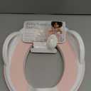 Jool Baby Potty Training Seat for Boys and Girls With Handles, Fits Round & Oval Toilets, Non-Slip with Splash Guard, Includes Free Storage Hook (Pink)