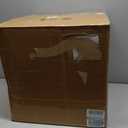 Arturesthome 17.7" Rustic Woven Rattan Pendant Light, Coastal Lighting Fixture, Vintage Farmhouse Lampshade Chandelier Hanging Ceiling Lamp Shade for Kitchen Island Dining Room