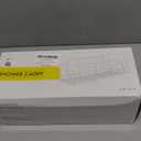 EUDELE Adhesive Shower Caddy, 5 Pack Rustproof Stainless Steel Bath Organizers With Large Capacity, No Drilling Shelves for Bathroom Storage & Home Decor (Black)