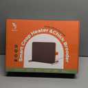 Smart Chicken Coop Heater, 200 Watts Chick Heater Built-in Adaptive Temperature Sensor, Chicken Coop Heater for Winter, Coop Heater Adaptable to Timer and Temp Controllers, UL-Compliant