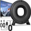 2026 Upgrated Indoor TV Antenna: Digital Antenna for Local Channels with Amplifier Signal Booster,3000+ Miles Long Range Reception Antenna Supports 4K 8K 1080P Smart TV/Older TVs