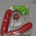 Christmas Elf Body Tree Decorations Furry Green Elf Arm Decorations Xtmas Tree Arm Hanging Ornament for Winter Party Supplies Xmas Holiday Decorations