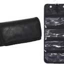 Money Organizer Wallet for Cash - Multi-Pocket Money Pouch with Envelopes for Budgeting, Receipts, Coupons, Currency Storage, and Card Holder Wallet (Black, 4 pockets)
